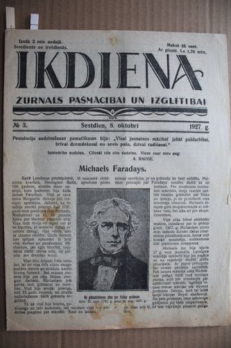 Ikdiena.  1927g. Nr. 3.