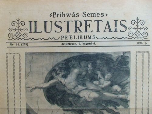 Brīwās Zemes  Ilustretais Pielikums.  1926g. Nr.24