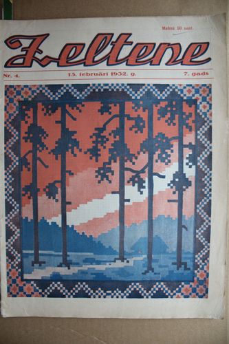 Zeltene. 1932  g. Nr. 4