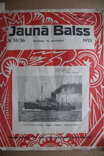 Jaunā Balss. 1925 g. Nr.35/36