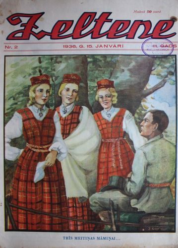 Zeltene. 1936  g. Nr. 2