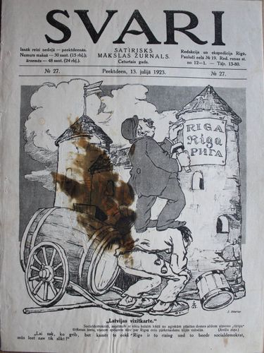Svari. 1923 g. Nr.  27
