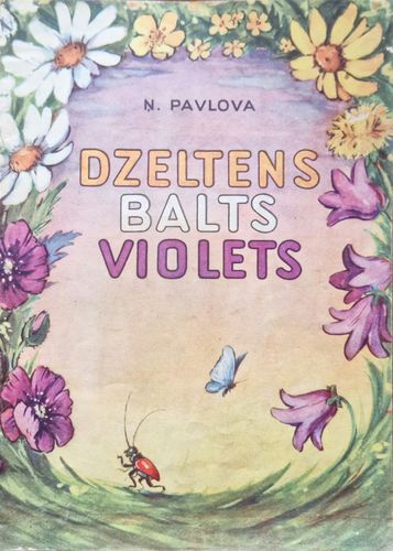Dzeltens balts violets