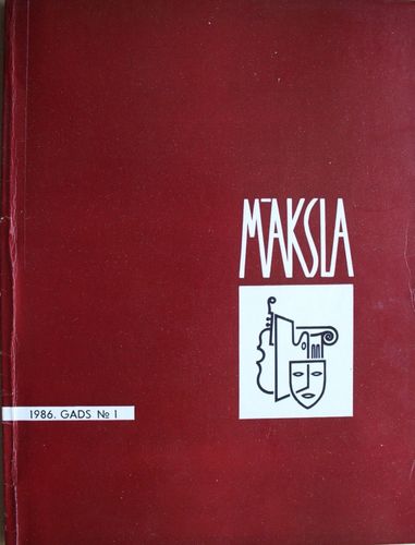 Māksla 1986g. Nr.1.