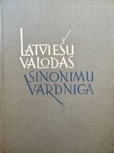 Latviešu valodas sinonīmu vārdnīca