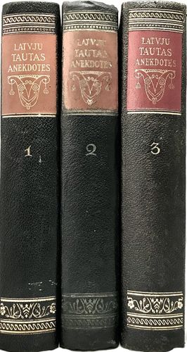 Latvju Tautas Anekdotes 