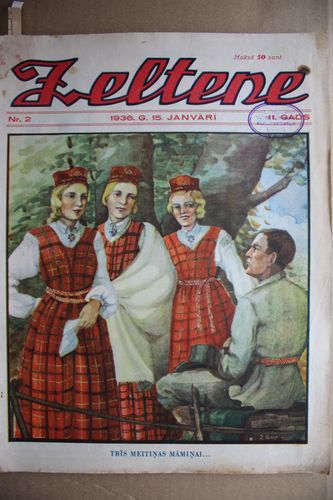 Zeltene. 1936  g. Nr. 2