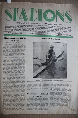 Stadions.  1933g. Nr. 52