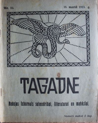 Tagadne. 1913 g. Nr.10