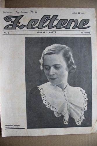 Zeltene. 1938  g. Nr.  5