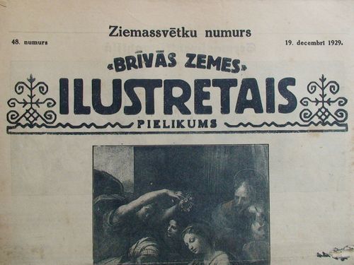 Brīvās Zemes Ilustretais Pielikums. 1929 g. Nr.48