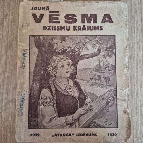 Jaunā Vēsma dziesmu krājums