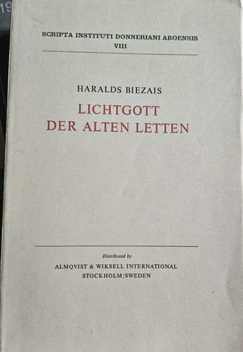 Lichtgott der alten letten