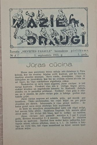 Mazie draugi 1/09/1935