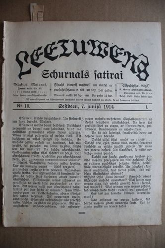 Lietuvēns. 1914 g. Nr.10