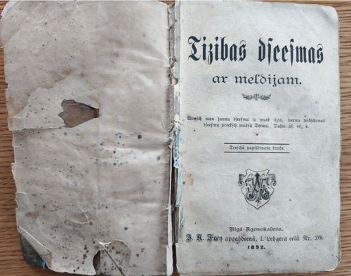 Ticības dziesmas ar melodijām