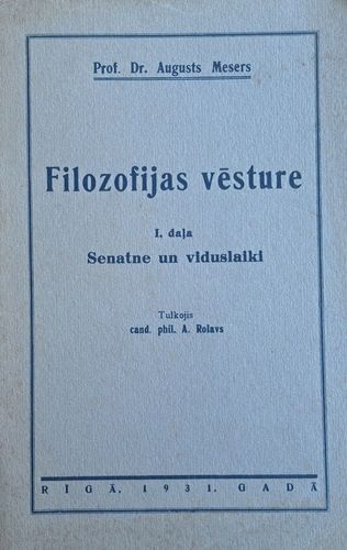 Filozofijas vēsture 1. daļa