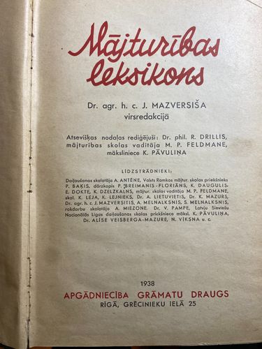 Mājturības leksikons