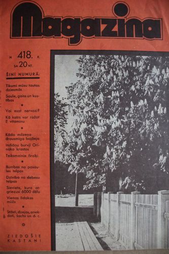 Magazina. 1940g.  Nr. 418