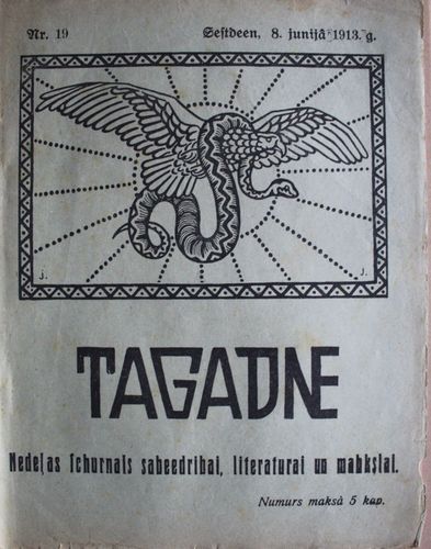 Tagadne. 1913 g. Nr.19