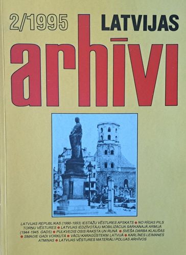 Latvijas arhīvi  2/1995