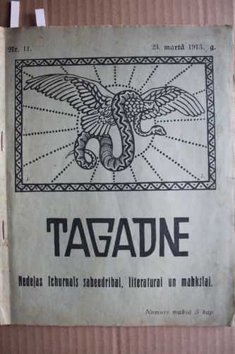 Tagadne. 1913 g. Nr.11