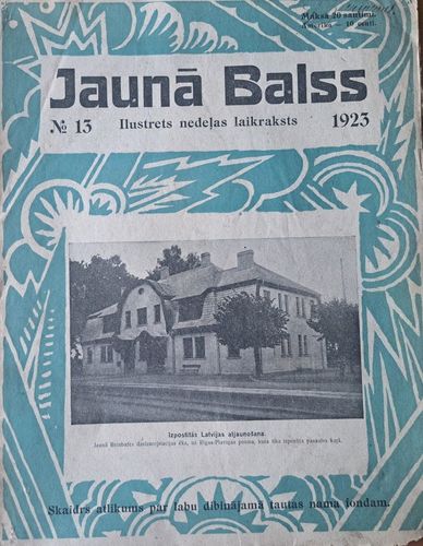 Jaunā Balss Nr. 13 1923