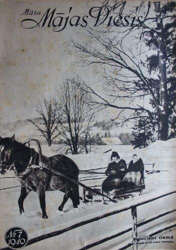 Mūsu Mājas Viesis. 1940  g. Nr.7