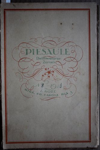 Piesaule. 1931 g. Nr.3