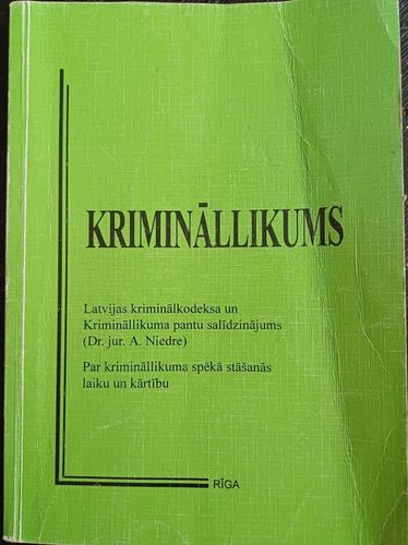 Krimināllikums