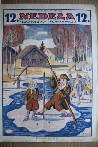 Nedēļa. 1923 g. Nr. 12