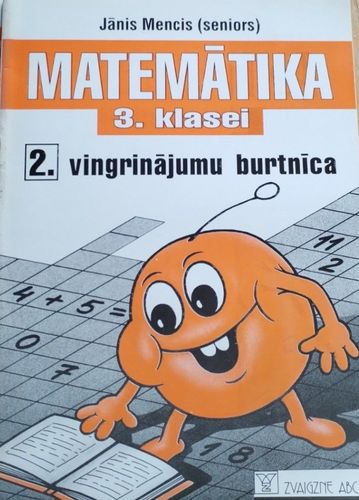 Matemātika 3. klasei 2. vingrinājumu burtnīca 