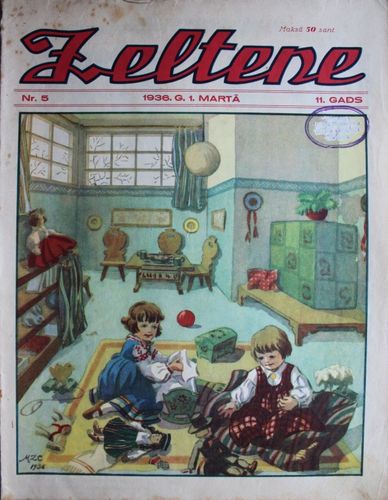 Zeltene. 1936  g. Nr. 5