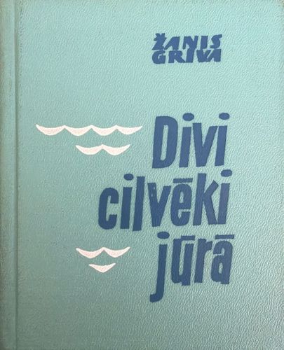 Divi cilvēki jūrā