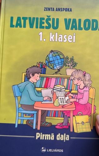 Latviešu valoda 1. klasei 1. daļa