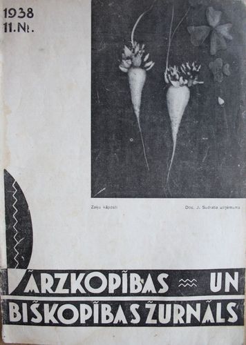 Dārzkopības un Biškopības Žurnāls. 1938 g. Nr.11