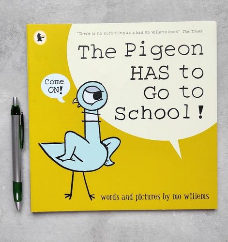 The pigeon has to go to school!