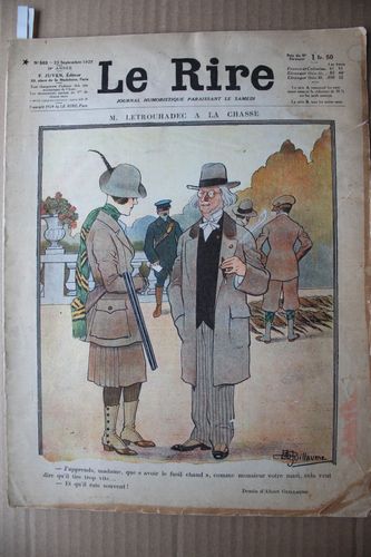 Le Rire.  1928.  No.503.     Paris.