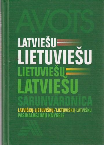 Latviešu-lietuviešu, lietuviešu-latviešu sarunvārdnīca