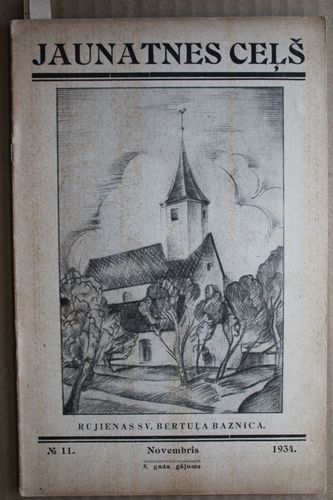 Jaunatnes Ceļš. 1934 g. Nr. 11