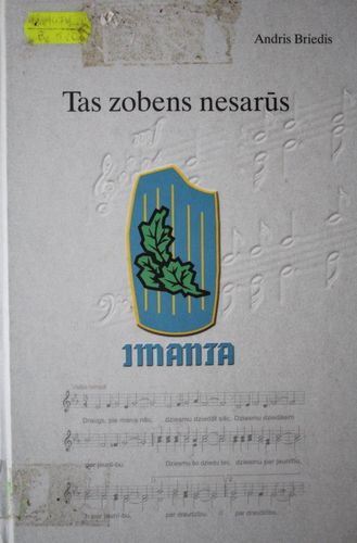 Tas zobens nesarūs. Vīru korim Imanta-50