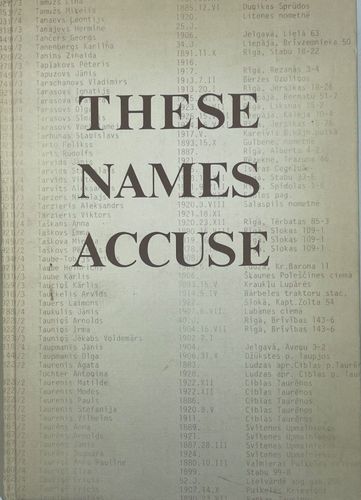 These Names Accuse