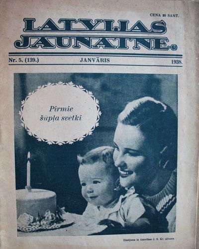 Latvijas Jaunatne. 1938 g. Nr. 5(139).