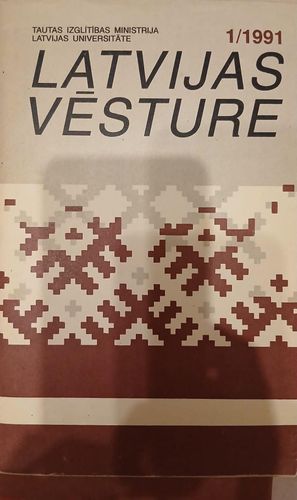 Latvijas vēsture 1/1991