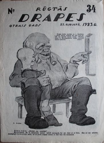 Rūgtās Drapes. 1923g. Nr. 34