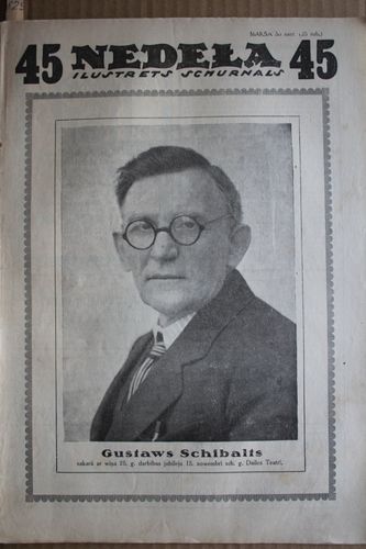 Nedēļa. 1923 g. Nr. 45