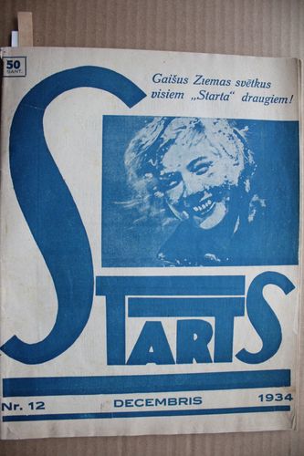Starts. 1934 g. Nr.12