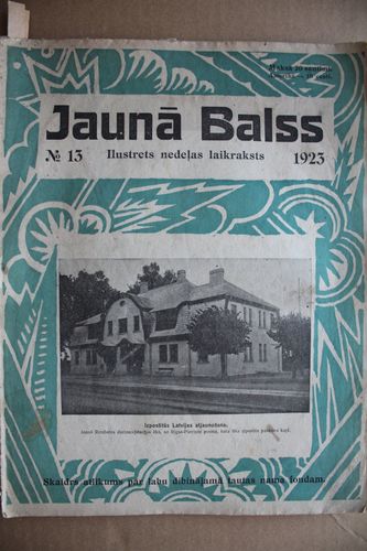 Jaunā Balss. 1923 g. Nr. 13