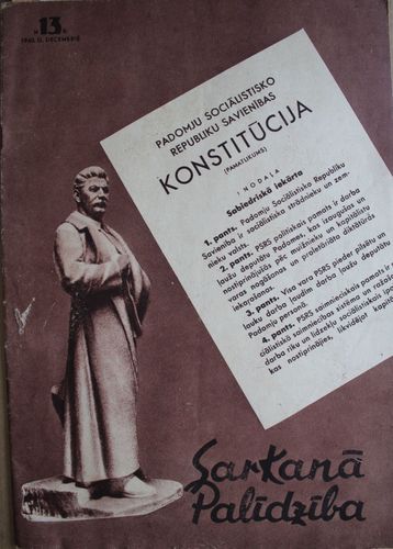 Sarkanā Palīdzība. 1940 g. Nr.13