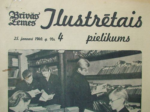 Brīvās Zemes Ilustrētais Pielikums. 1940 g. Nr.  4